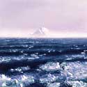 Iceberg in Swells Coast of Greenland Painting